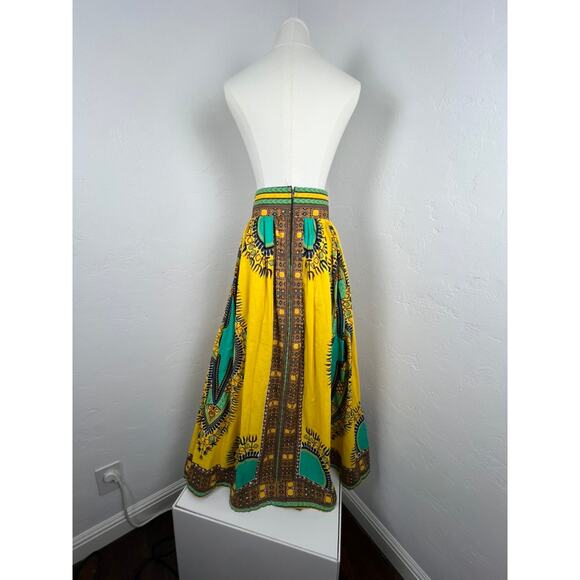GORGEOUS BOHO COTTON MAXI SKIRT (Womens: Medium) - Picture 6 of 10